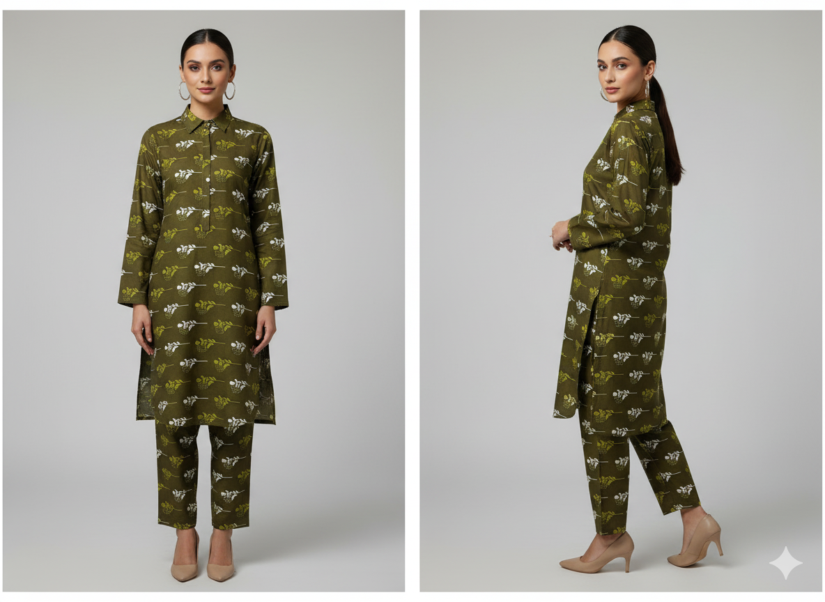 2 PC–Micro Polo Cotton | D-108